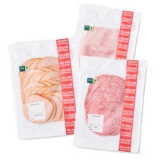 Voordeel schouderham, grillworst of snijworst